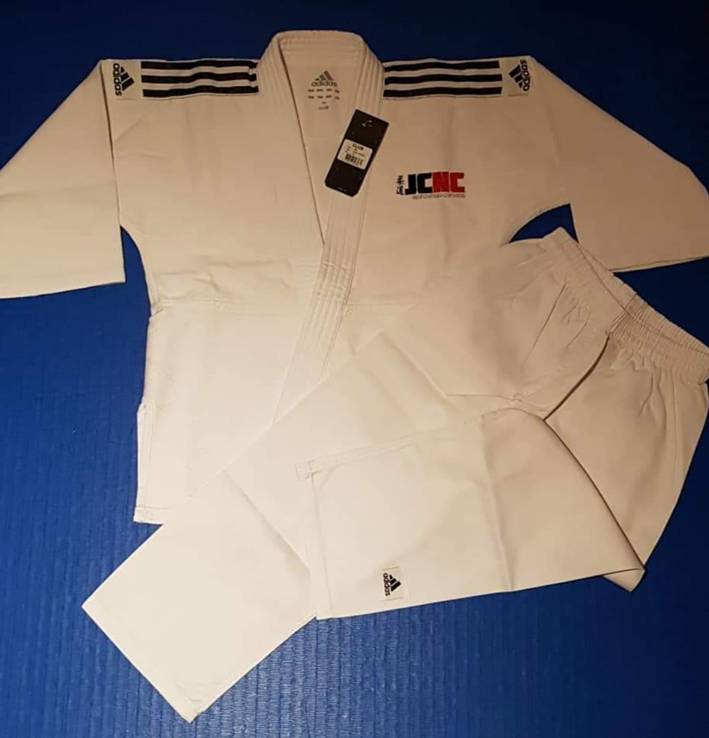Kimono judo TRAINING adidas J500 logo JCNC
