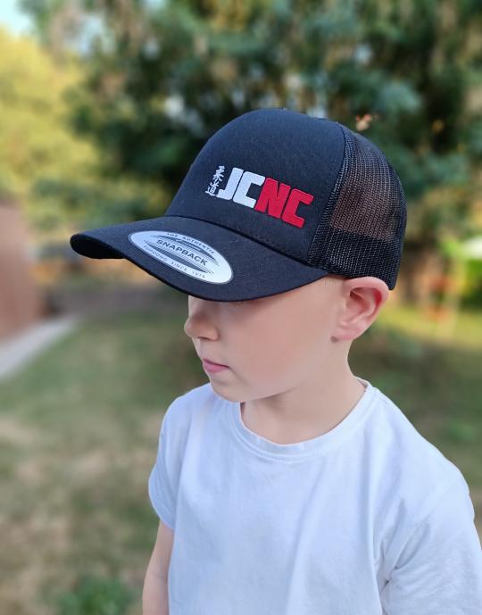 CASQUETTE TRUCKER RETRO NOIR JCNC