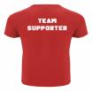 T-SHIRT ROUGE SUPPORTER