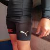 SHORT COMPRESSION ADULTE PUMA NOIR